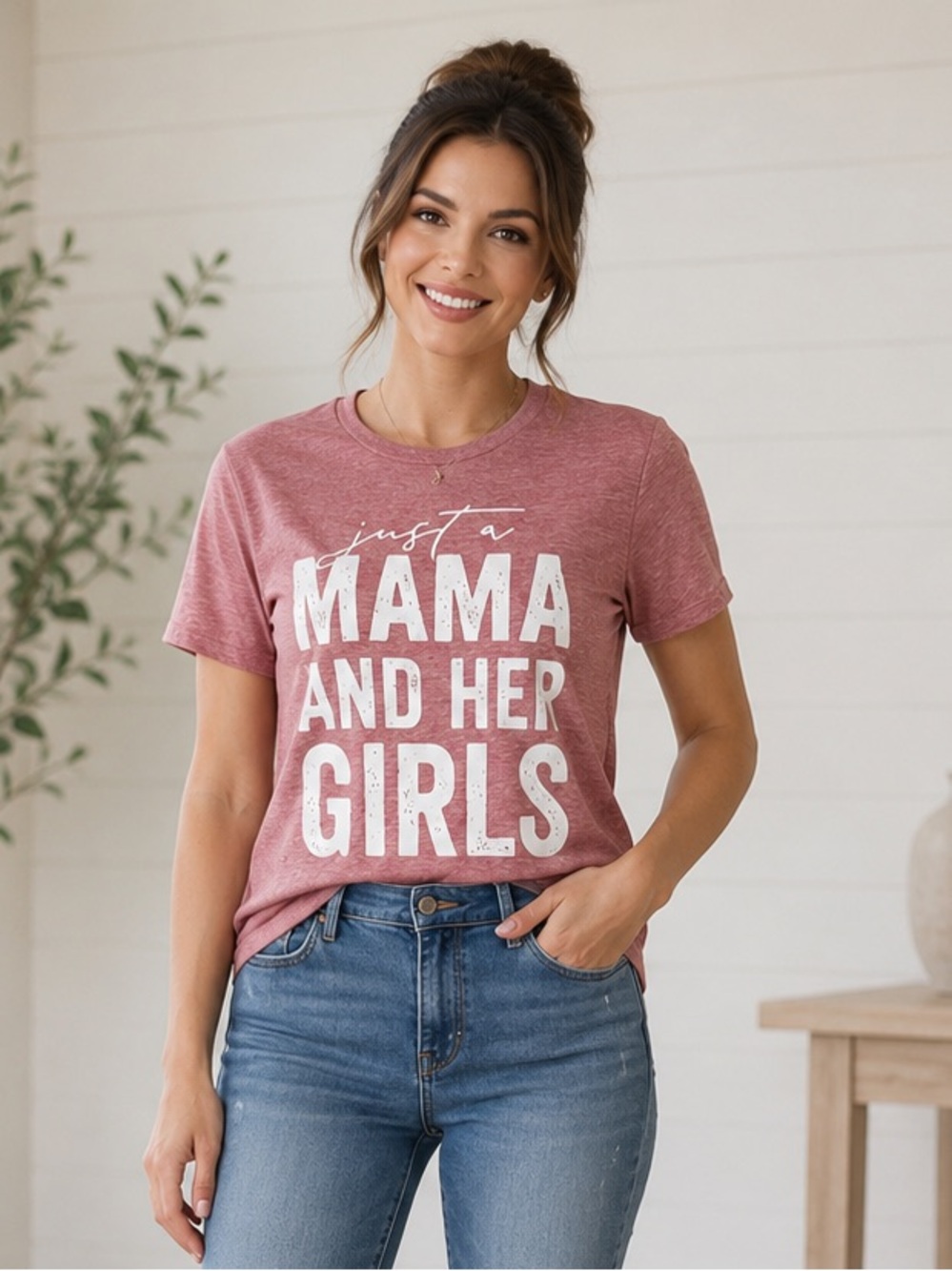 NWT Just A Mama & Her Girls TShirt